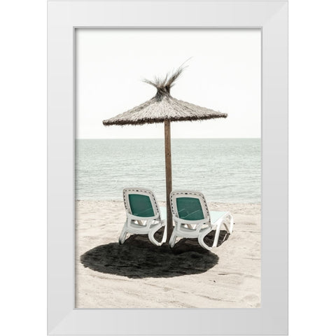 Solaris 02 White Modern Wood Framed Art Print by Artographie Studio