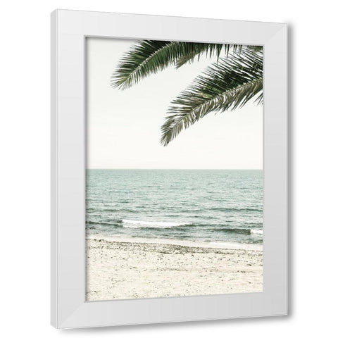 Solaris 03 White Modern Wood Framed Art Print by Artographie Studio