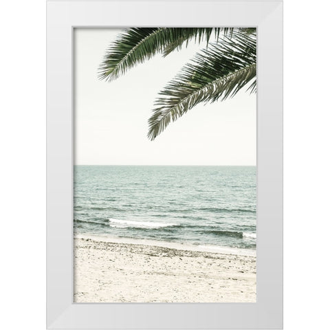Solaris 03 White Modern Wood Framed Art Print by Artographie Studio