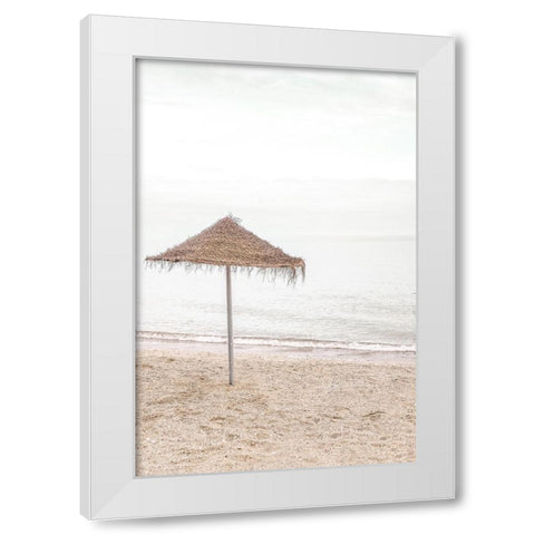 Solaris 06 White Modern Wood Framed Art Print by Artographie Studio