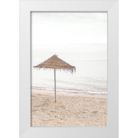 Solaris 06 White Modern Wood Framed Art Print by Artographie Studio