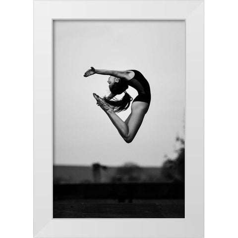 No limits White Modern Wood Framed Art Print by Krystynek Mqep, Martin