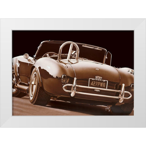 427 PW White Modern Wood Framed Art Print by Tempier, Guy