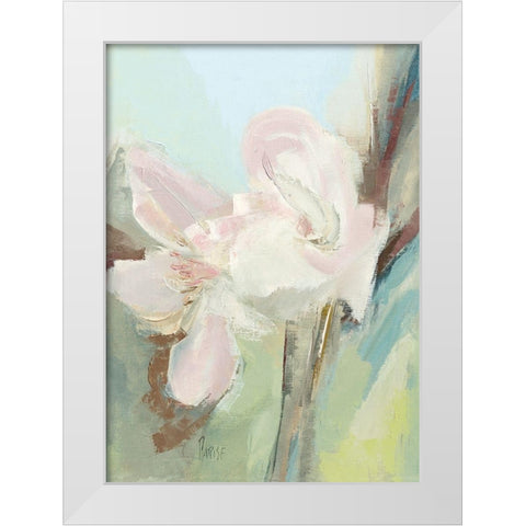 Fleurs Printanieres II White Modern Wood Framed Art Print by Parise, Chantal