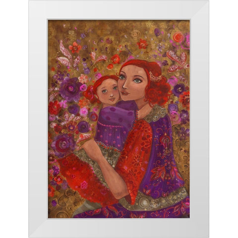 Avant de partir White Modern Wood Framed Art Print by Pillault, Loetitia