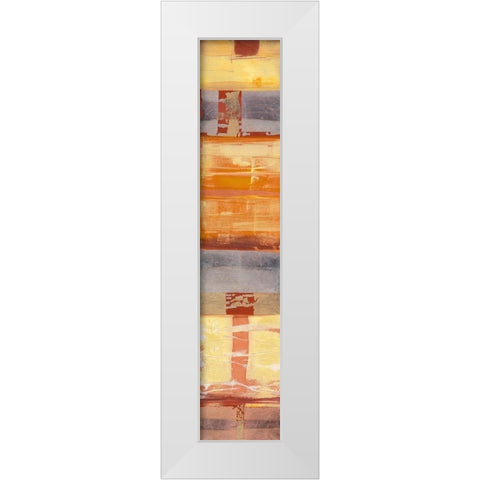 Morgana White Modern Wood Framed Art Print by Richter-Armgart, Rose