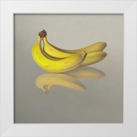 IIDKI1260 White Modern Wood Framed Art Print by Delaer