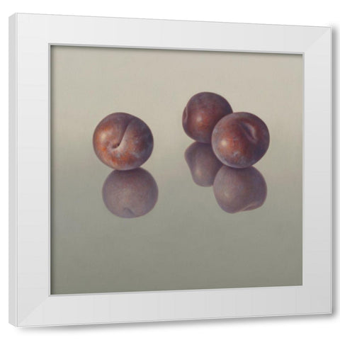 IIDKI1261 White Modern Wood Framed Art Print by Delaer