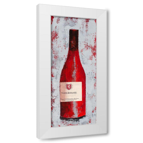 Bourgogne I White Modern Wood Framed Art Print by Persillon, Francoise