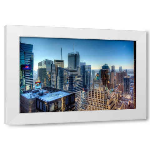 New Perspective White Modern Wood Framed Art Print by Terrible, Aurelien