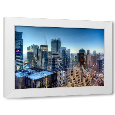 New Perspective White Modern Wood Framed Art Print by Terrible, Aurelien