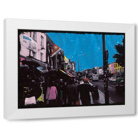 Kentucky of Stars White Modern Wood Framed Art Print by Simonutti, Riccardo