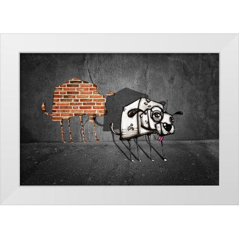 Unchained White Modern Wood Framed Art Print by John Wilhelm is a Photoholic