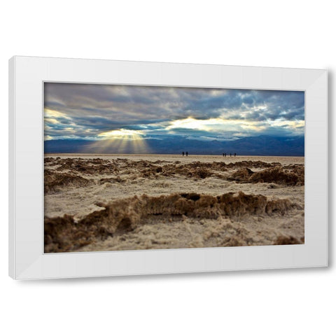 Open Clouds White Modern Wood Framed Art Print by Lichtenwalter, Tom