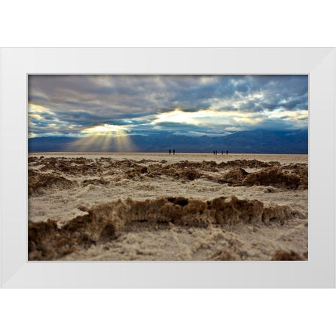 Open Clouds White Modern Wood Framed Art Print by Lichtenwalter, Tom
