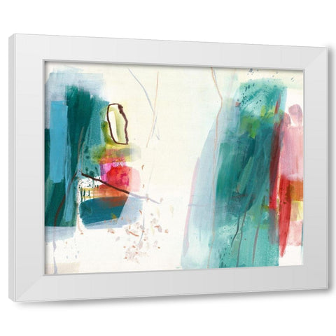 Durchbruch White Modern Wood Framed Art Print by Schafer, Jenny