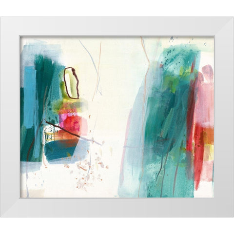 Durchbruch White Modern Wood Framed Art Print by Schafer, Jenny