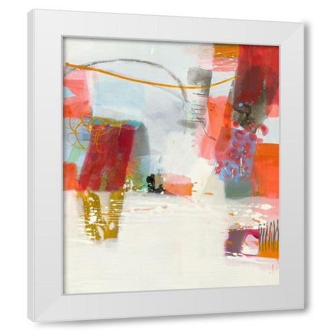 Signale White Modern Wood Framed Art Print by Schafer, Jenny