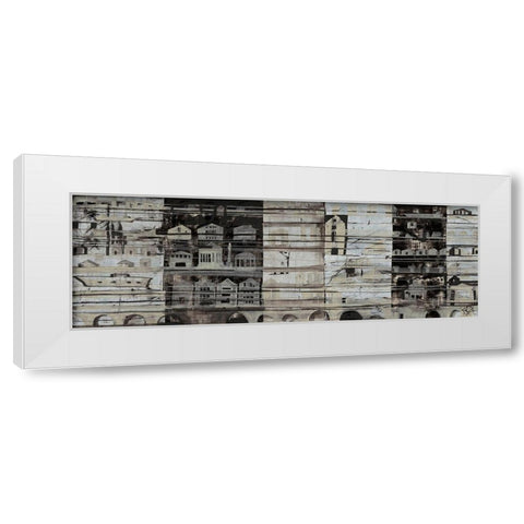 Classic City White Modern Wood Framed Art Print by Richter-Armgart, Rose