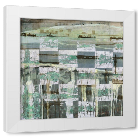 Forbidden City White Modern Wood Framed Art Print by Richter-Armgart, Rose