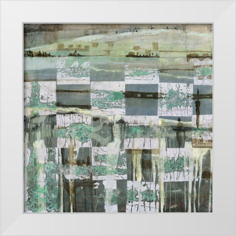 Forbidden City White Modern Wood Framed Art Print by Richter-Armgart, Rose