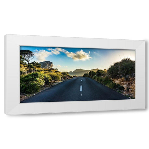 Remember White Modern Wood Framed Art Print by Lichtenwalter, Tom