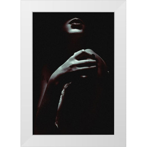 Strength White Modern Wood Framed Art Print by Milillo, Marco