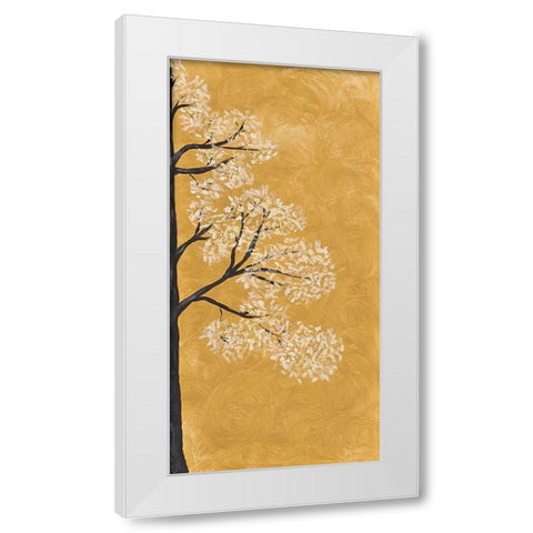 Breath of Eternity II White Modern Wood Framed Art Print by MIRA