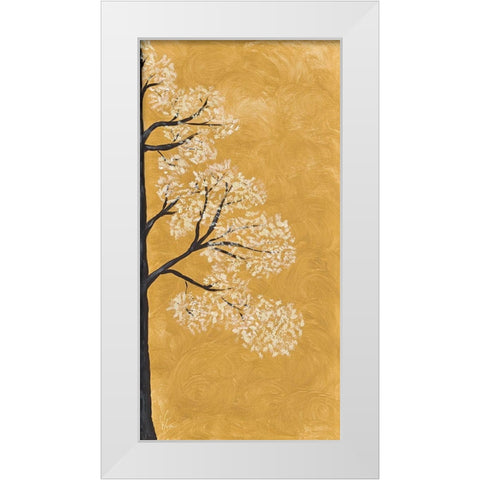 Breath of Eternity II White Modern Wood Framed Art Print by MIRA