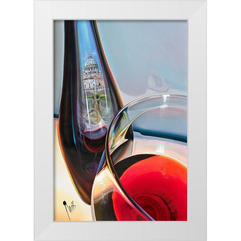 Couleurs DItalie 2019 White Modern Wood Framed Art Print by Heneuy, William