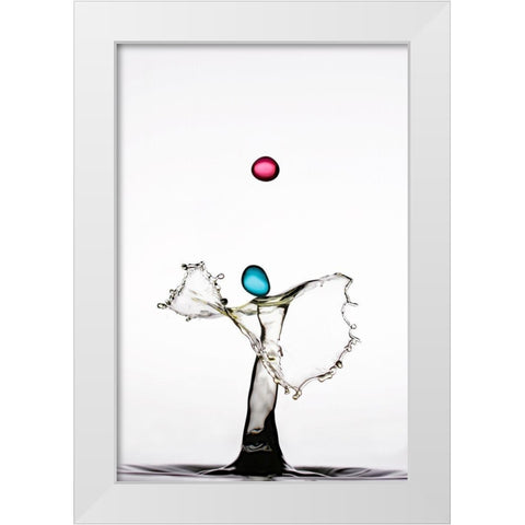 Bohemian Lady White Modern Wood Framed Art Print by Sanchez, Manuel