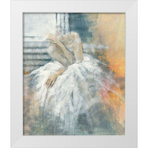 Light White Modern Wood Framed Art Print by Declercq, Huguette