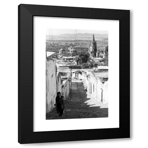 1960's Image Collection by United Archives GmbH - Black Modern Wood Framed Art Print Titled: Bundesstaat Guanajuato, Mexiko, 1960er. State of Guanajuato, Mexico, 1960s.