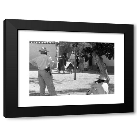 1960's Image Collection by United Archives GmbH - Black Modern Wood Framed Art Print Titled: Ansichten des lÃ¤ndlichen Mexiko, 1960er. Views of rural Mexico, 1960s.
