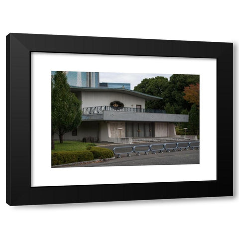 1960's Image Collection by lm_photography - Black Modern Wood Framed Art Print Titled: 1960s Architecture TÅka GakudÅ Concert Hall, Tokyo Imperial Palace, Chiyoda Ward, Tokyo, Japan by Kenji Imai