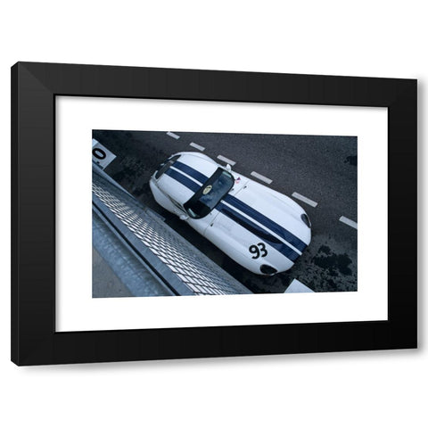 1960's Image Collection by Phil Talbot - Black Modern Wood Framed Art Print Titled: Jaguar E Type FHC Keywords 1960s 60s 1960's 60's sixties