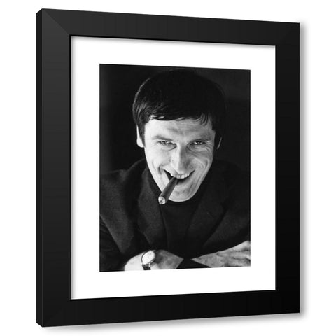 1960's Image Collection by INTERFOTO - Black Modern Wood Framed Art Print Titled: Fux, Herbert, 25.3.1927 - 13.3.2007, Austrian actor and politician, portrait, 1960s,