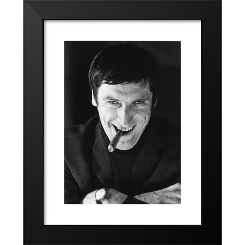 1960's Image Collection by INTERFOTO - Black Modern Wood Framed Art Print Titled: Fux, Herbert, 25.3.1927 - 13.3.2007, Austrian actor and politician, portrait, 1960s,