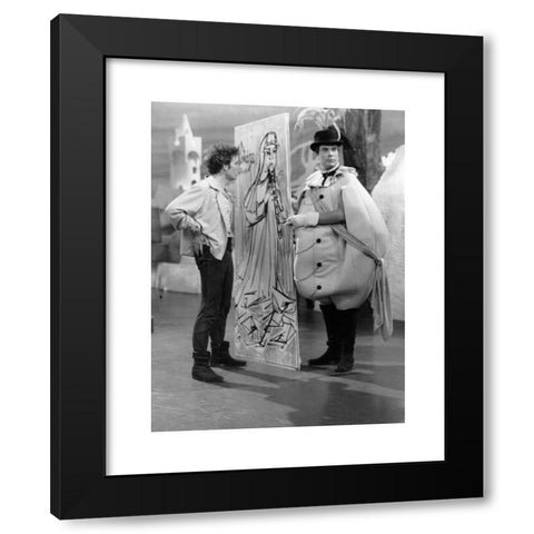 1960's Image Collection by INTERFOTO - Black Modern Wood Framed Art Print Titled: movie, 'Die Mohrin', DEU 1967, director: Werner DÃ¼ggelin, scene with: Peter Brogle, NIP, Third-Party-Permissions-Neccessary