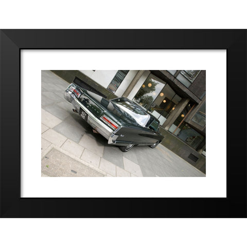 1960's Image Collection by Matthew Richardson - Black Modern Wood Framed Art Print Titled: Chrysler Newport 2 door coupe 1960s American car