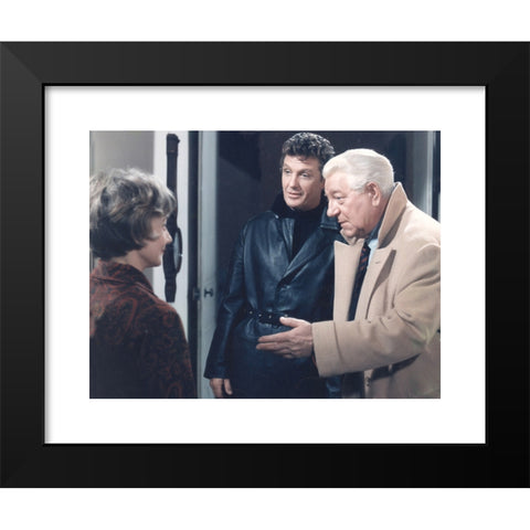1960's Image Collection by Photo 12 - Black Modern Wood Framed Art Print Titled: Le soleil des voyous Year: 1967 Director: Jean Delannoy Jean Gabin, Robert Stack