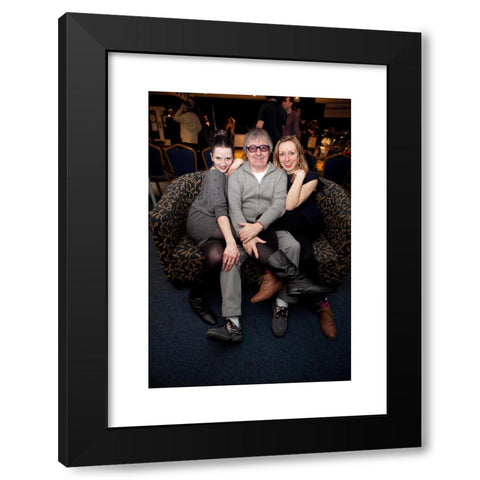1960's Image Collection by Emma Stoner - Black Modern Wood Framed Art Print Titled: The iconic Crawdaddy Club is being revived on its 50th anniversary year at The Richmond Athletic Ground, where gigs were held in the 1960's. Bill Wyman with