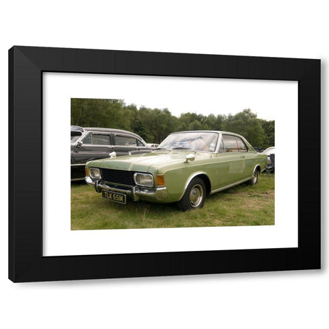1960's Image Collection by picturesbyrob - Black Modern Wood Framed Art Print Titled: ford taurus european version from the 1960's