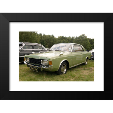 1960's Image Collection by picturesbyrob - Black Modern Wood Framed Art Print Titled: ford taurus european version from the 1960's