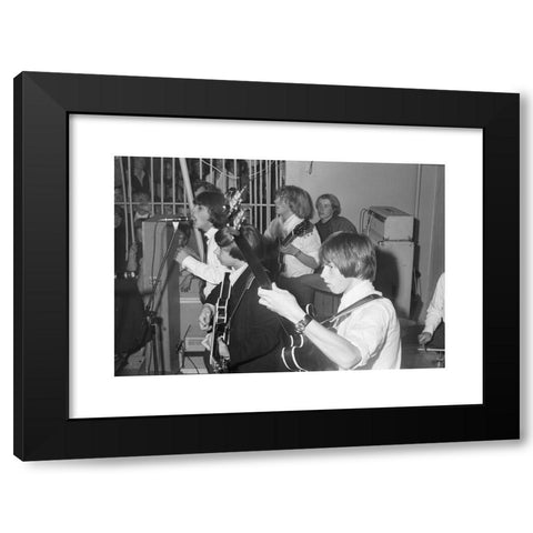 1960's Image Collection by Heritage Image Partnership Ltd - Black Modern Wood Framed Art Print Titled: Tages, popular Swedish pop group, 1965. Artist: Unknown