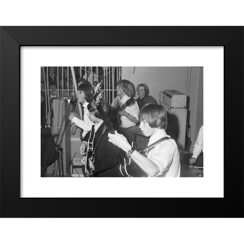 1960's Image Collection by Heritage Image Partnership Ltd - Black Modern Wood Framed Art Print Titled: Tages, popular Swedish pop group, 1965. Artist: Unknown