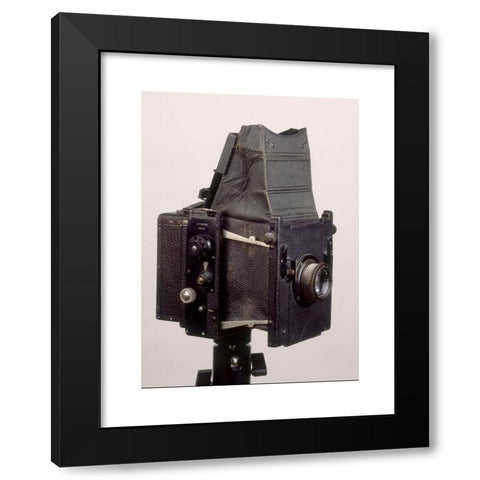 1960's Image Collection by Album - Black Modern Wood Framed Art Print Titled: CAMARA FOTOGRAFICA ANTIGUA CURT BENTZIN. Location: PRIVATE COLLECTION. MADRID. SPAIN.