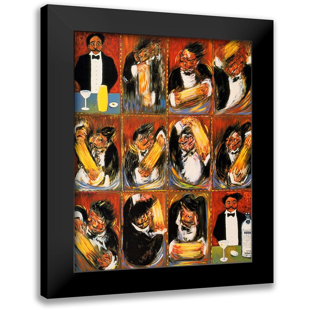 Martini Yes 20x24 Black Wood Framed Art Poster Print by Guy Buffet