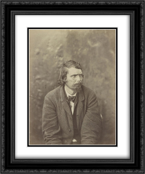 Assassination of President Lincoln, George A. Atzerolt [i.e. Atzerodt], one of the conspirators 20x24 Black Ornate Wood Framed Art Print Poster with Double Matting by Library of Congress