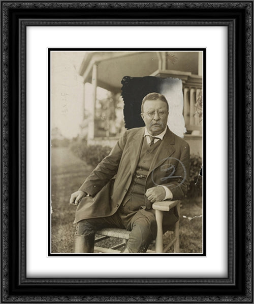 Roosevelt of to-day 20x24 Black Ornate Wood Framed Art Print Poster with Double Matting by Library of Congress
